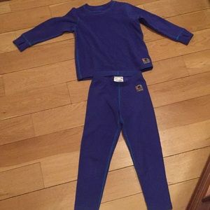 Burton Blue Fleece Set Size xs